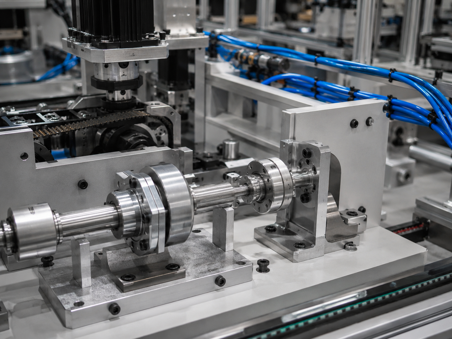 CNC machined components for industrial automation application