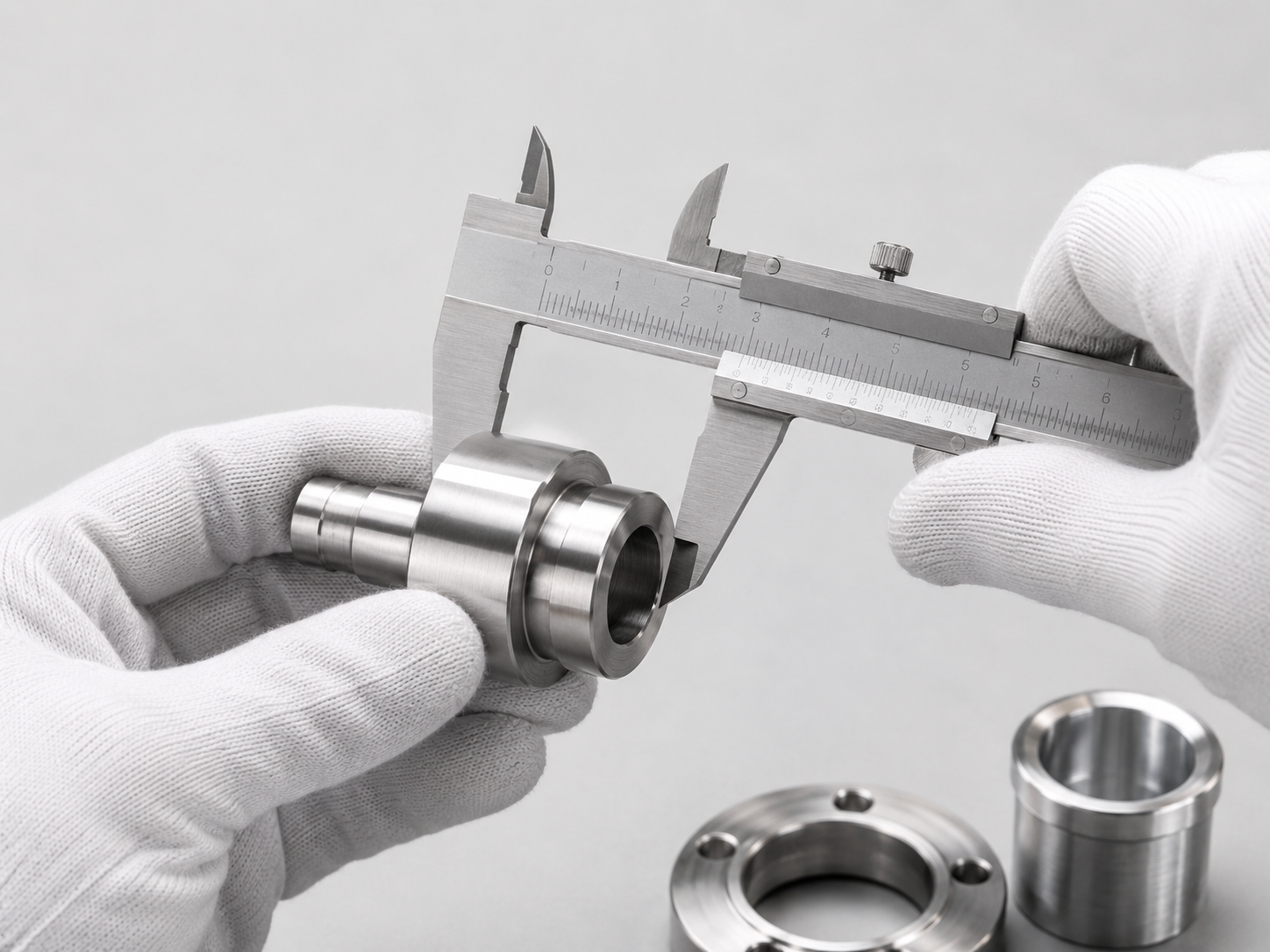 Quality inspection measurement for CNC machined part